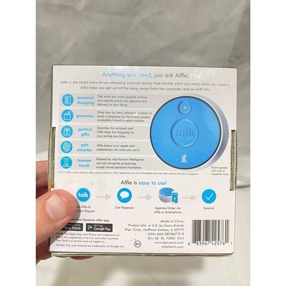 Kenmore Alfie Voice Controlled Intelligent Shopping Device For Your Home - Picture 4 of 8